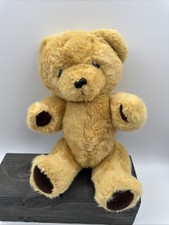 Vintage Jointed Teddy Bear Plush Stuffed Animal Posable Unbranded