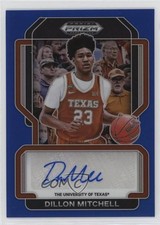 2022 Prizm Draft Picks Freshman Signatures Blue 120/149 Dillon Mitchell Auto 4z8