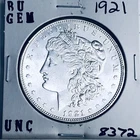 1921 BU GEM MORGAN SILVER DOLLAR UNC MS+++ U.S. MINT RARE COIN 8372
