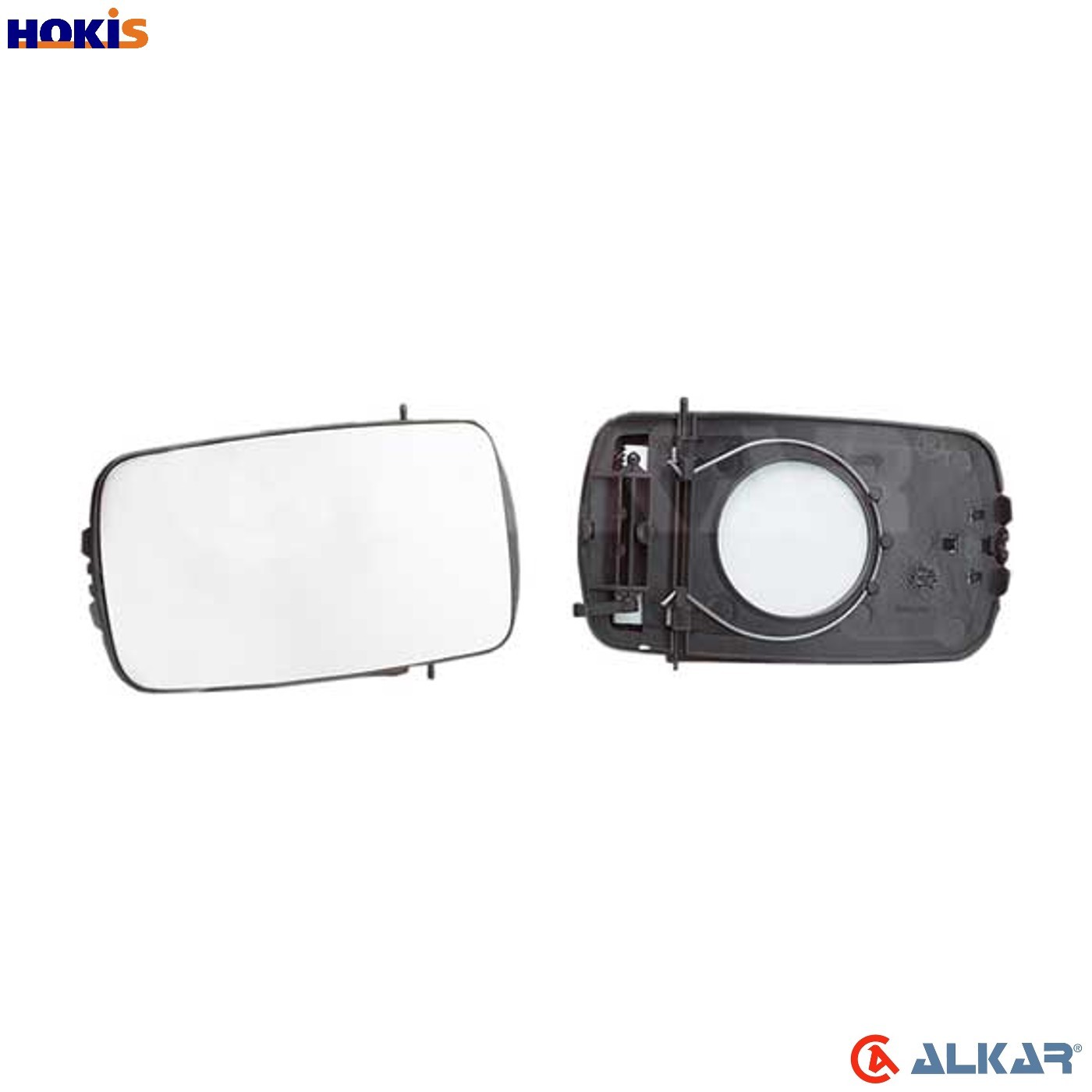 Left BLIC 6102-02-1291387P Mirror Glass, exterior mirror for FORD - Image 8