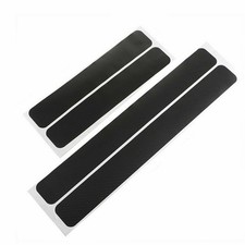 4x 3D Carbon Fiber Vinyl Decal Door Sill Step Scratch Protector Stickers