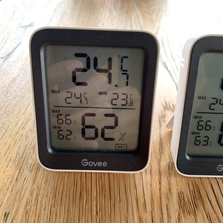 3 Stück Govee Bluetooth Thermometer Hygrometer Smart Innen LCD