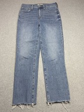 Madewell The Perfect Vintage Jean Womens Size 26 28x28 Highrise Straight Leg