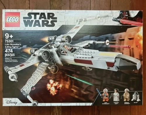LEGO Star Wars Luke Skywalker's X-Wing Fighter 75301 Set, 474 Pieces