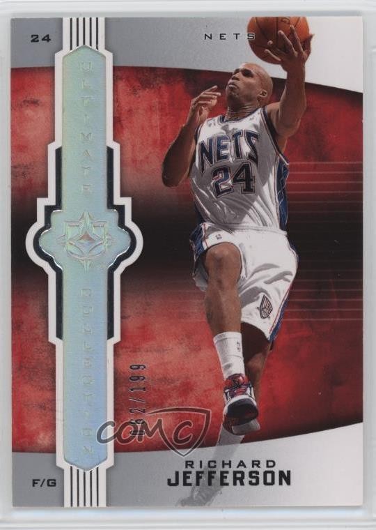 2007-08 Upper Deck Ultimate Collection 62/199 Richard Jefferson #52 16q7