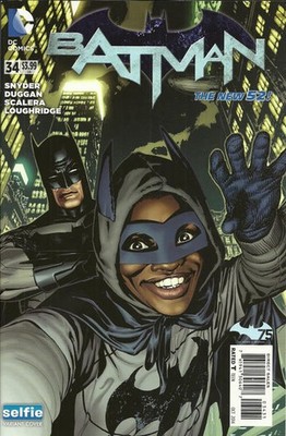 Batman (2011) #  34 Cover B (9.0-VFNM) DCU Selfie Variant 2014