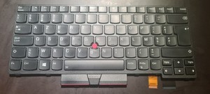 Original Lenovo ThinkPad T480 Keyboard AZERTY Backlit FRU 01HX465 Used