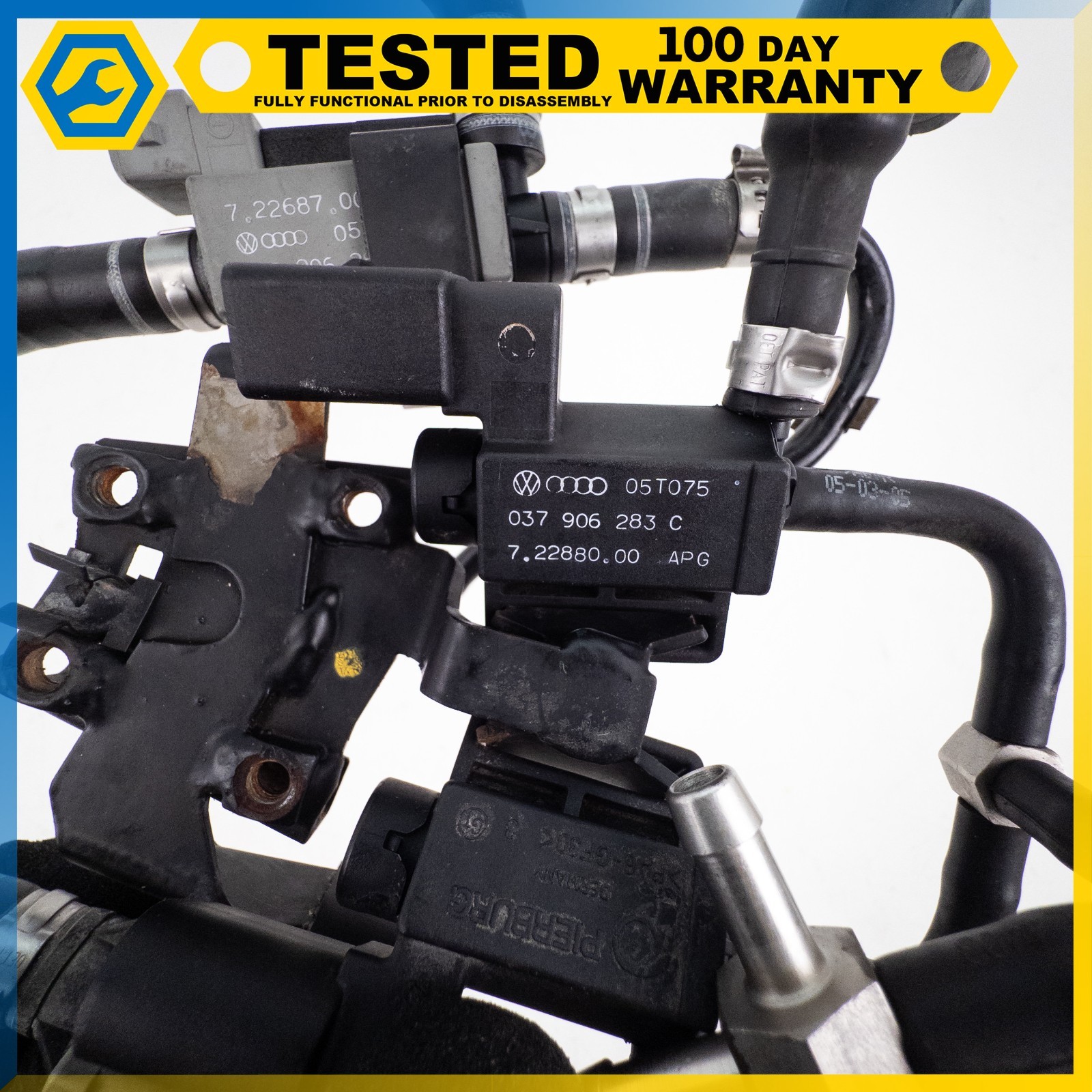 03-13 BENTLEY CONTINENTAL GT FLYING SPUR VACUUM SOLENOID VALVE MANIFOLD OEM
