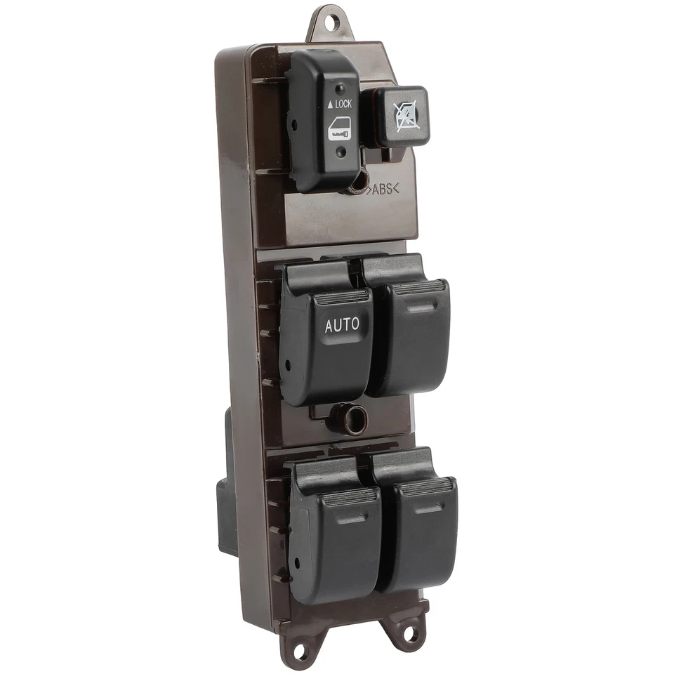 Interruptor de ventana eléctrico delantero derecho descendente automático para Toyota Camry 3,0 L 2,4 L 2002-2006 Foto 3 de 4