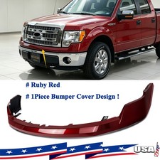 Ruby Red Front Upper Bumper Cover Panel For 2009-2013 2014 Ford F-150 FO1000645