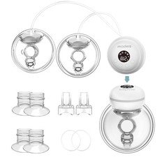3-in-1 Rechargeable Portable Wearable Breast Pump 4 Modes 12 Levels