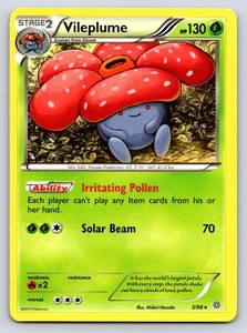 Vileplume 3/98 Pokemon XY Ancient Origins Regular