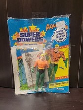 Kenner Super Powers  Aquaman Vintage 1984 Complete w/ Card Trident Comic Collect