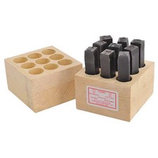 Number Stamp, 0 Thru 9, Pk10, 3Xdg3