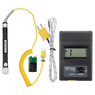 Digital Thermocouple Thermometer K Type Temperature Meter (-50 to 1300 °C), w...