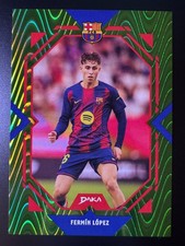 2025 Daka FC Barcelona Team Set Soccer Yellow Wave 137/199 - Fermin Lopez
