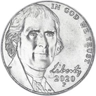 2020-P Jefferson Nickel — photo from another recent sale
