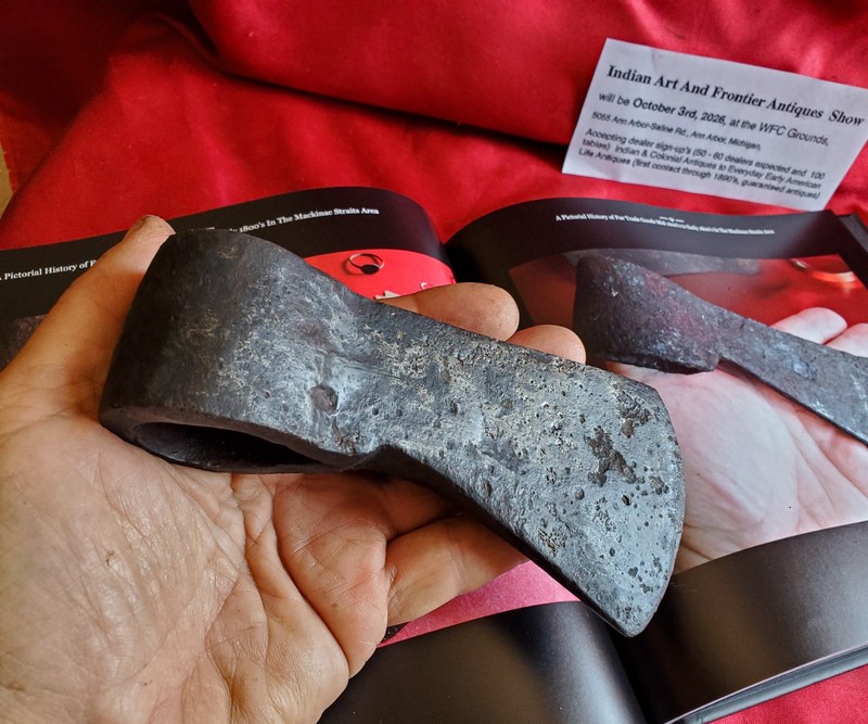 1700s Fur Trade ~ Solid Little Belt Ax
