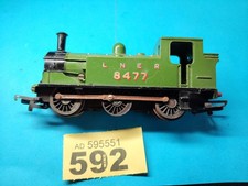 NON RUNNING UNIT HORNBY `OO GAUGE` R252 J83 CLASS LNER GREEN LOCOMOTIVE RN 8477