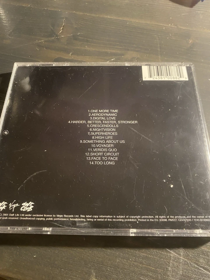 Daft Punk Daft Club Membership Card - RARE - Daft Credit Card - Image 3 of 4