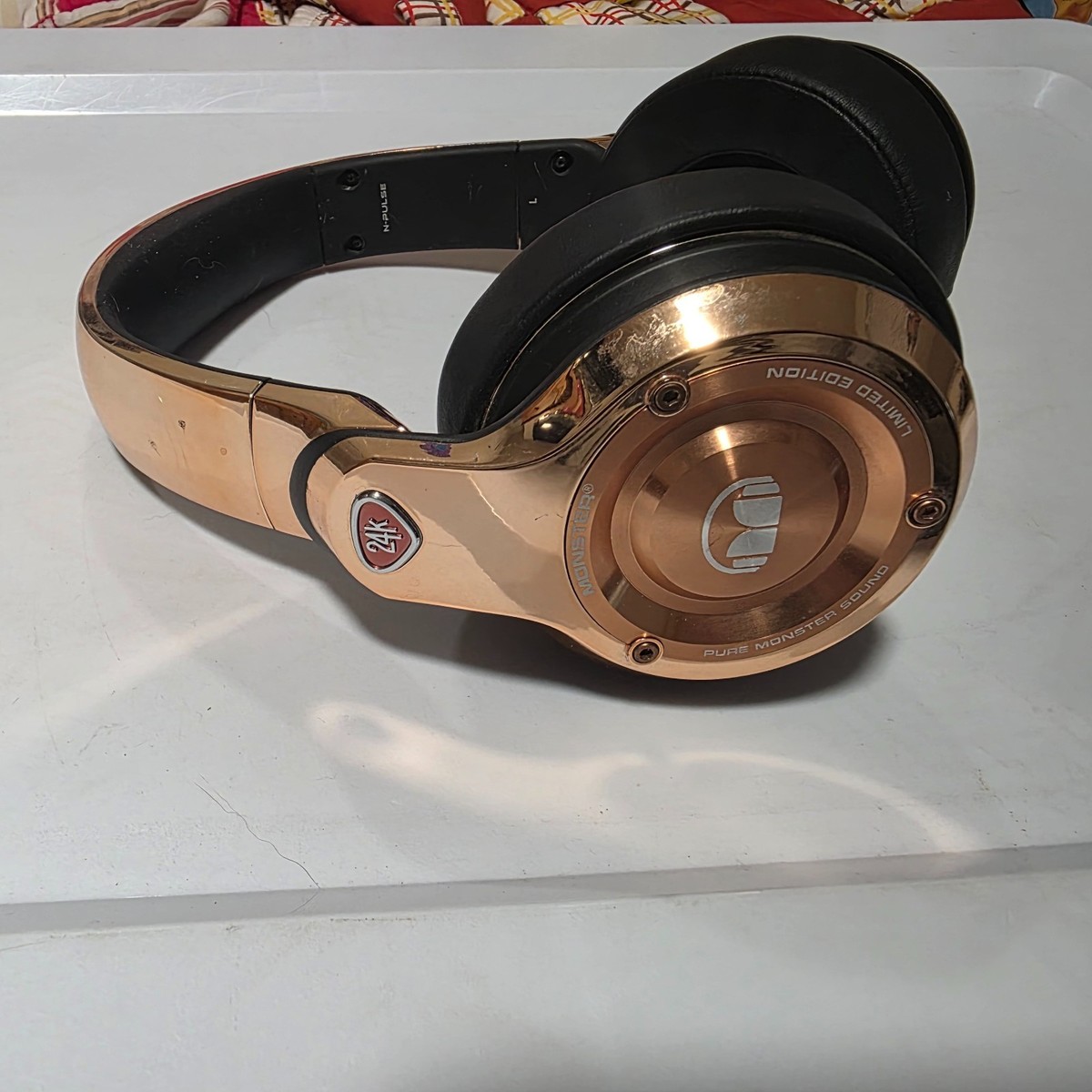 Monster 24k Professional DJ Headphones - Limited Edition Rose Gold