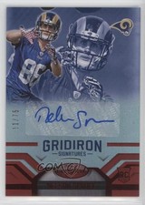 2016 Certified Gridiron Signatures Mirror Red 11/75 Nelson Spruce Auto h3a