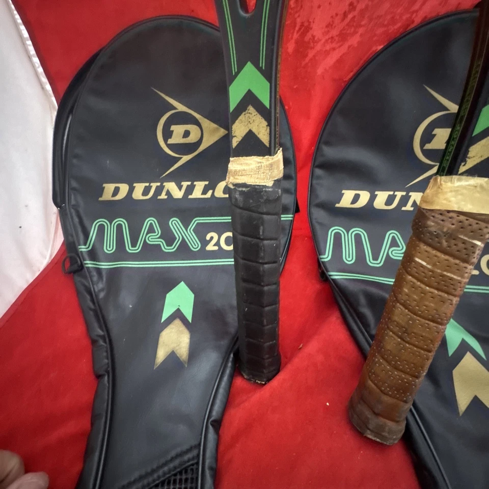 Raqueta/raqueta de tenis Dunlop Max 200 g de inyección de grafito con bolsa McEnroe (2) Foto 4 de 4