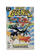 Legends #6 (1987)1st app. of the new Justice League &Ronald Reagan 7.5 F/VF+