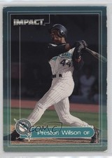 2000 Fleer Impact Preston Wilson #12 1d9s