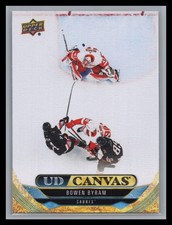 2024-25 Upper Deck #C185 Bowen Byram UD Canvas Buffalo Sabres