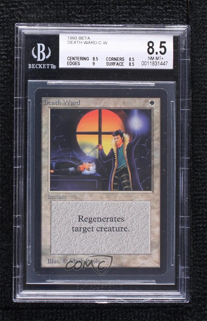 Death Ward Magic: Limited Edition Beta BGS 8.5 1993