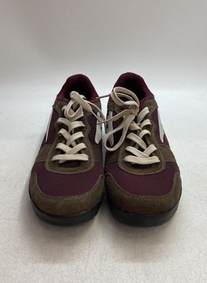 HI-TEC SL 78 Suede Running Sneakers Brown Burgundy Men's Size 11