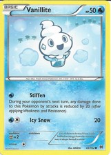 Pokémon TCG - Vanillite - Breakthrough - 43/162  - Uncommon