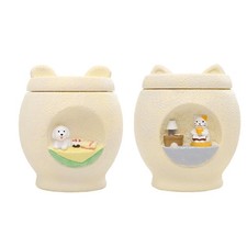 Memorial Pet Urn Container Keepsake pour les lapins Puppy animal