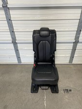 2018-2024 Ford Expedition Max 2nd Second Row Middle Jump Seat Rear Black Leather 2018-2024 Ford Expedition Max 2nd Second Row Middle Jump Seat Rear Black Leather