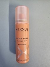 2 PACK Nexxus Comb Thru Flexible Hold Hair Spray 1.5 oz