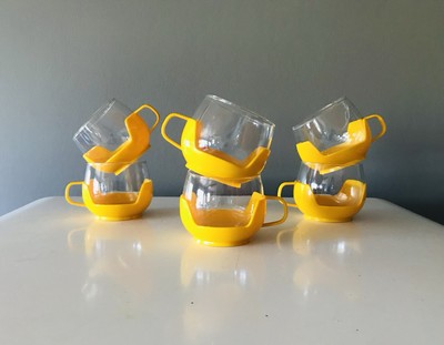 ROLY POLY 6er Set Kaffeetassen aus Glas