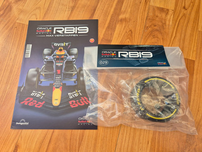 1/8 DEAGOSTINI BUILD THE 2023 RED BULL RACING RB19 MAX VERSTAPPEN F1 CAR #29