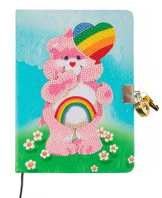 Cheer Bear (Care Bears) Secret Diary Crystal Art Kit