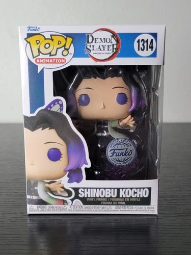 🔥Funko Pop! Demon Slayer: Shinobu Kocho #1314 Special Edition W/Protector!🔥