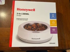 Pet Food Bowl Honeywell: 2-in-1 Smart Wifi Scale Diet Tracker Slow Feeder Option