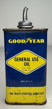 Vintage Archer Penetrating Oil Lead Top Litho 4 Oz Tin Can Advertising Oiler USA