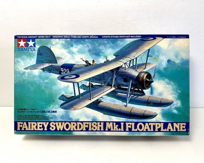 Tamiya #61071 1:48 Fairey Swordfish Mk.I Floatplane Openbox(Parts Sealed)
