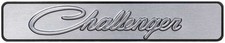 Adhesive Backed Dash Emblem For 1971-1974 Dodge Challenger Models