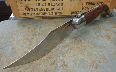 Navaja BANDOLERA GIGANTE XXL Messer 52 cm Taschenmesser Stamina Holz