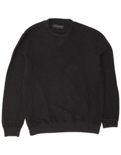 Zara Mens Sweatshirt Jumper Large Black Cotton Dw19 Zara Mens Sweatshirt Jumper Large Black Cotton Dw19