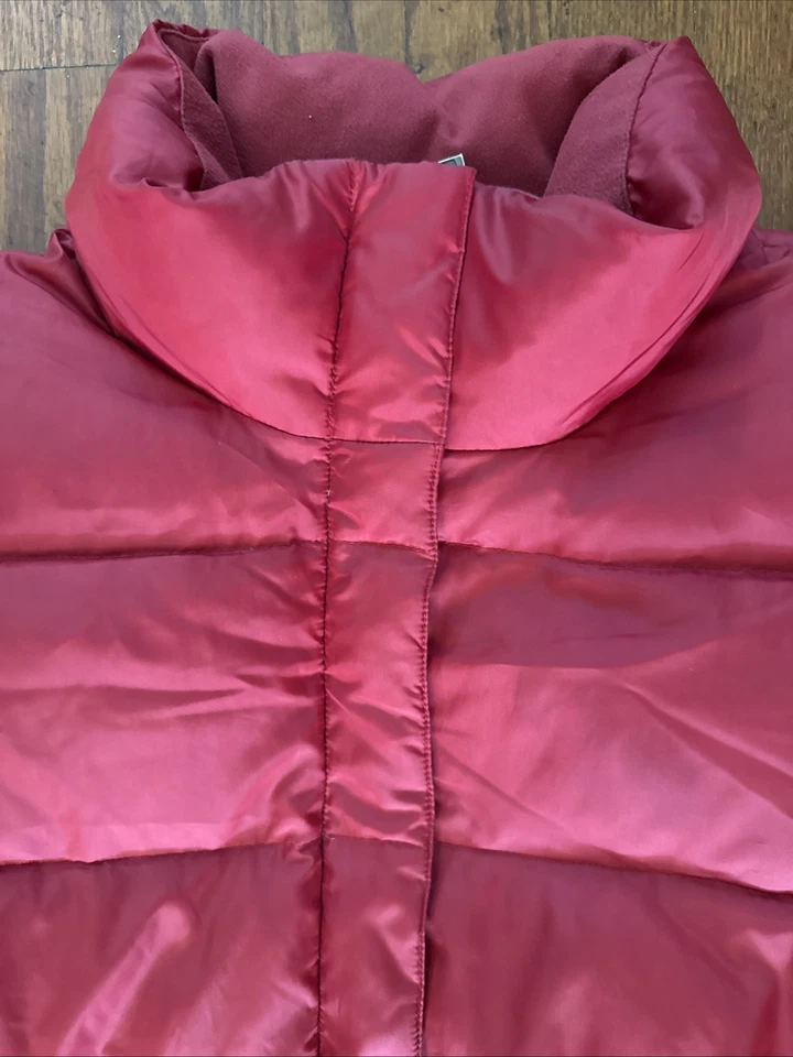 Eddie Bauer Womens Premium Down Red Puffer Jacket Size XXL - Image 2 of 4