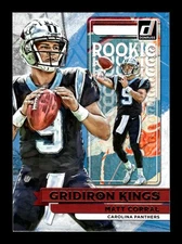 2022 Donruss Rookie Gridiron Kings #RGK-2 Matt Corral - Carolina Panthers