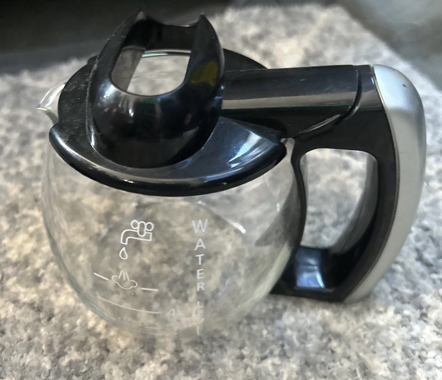 2 - 4 Cup Glass Carafe