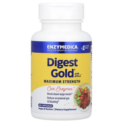 ENZYMEDICA DIGEST GOLD mit ATPro Verdauungsunterstützung 90 Kapseln SUPER PREIS